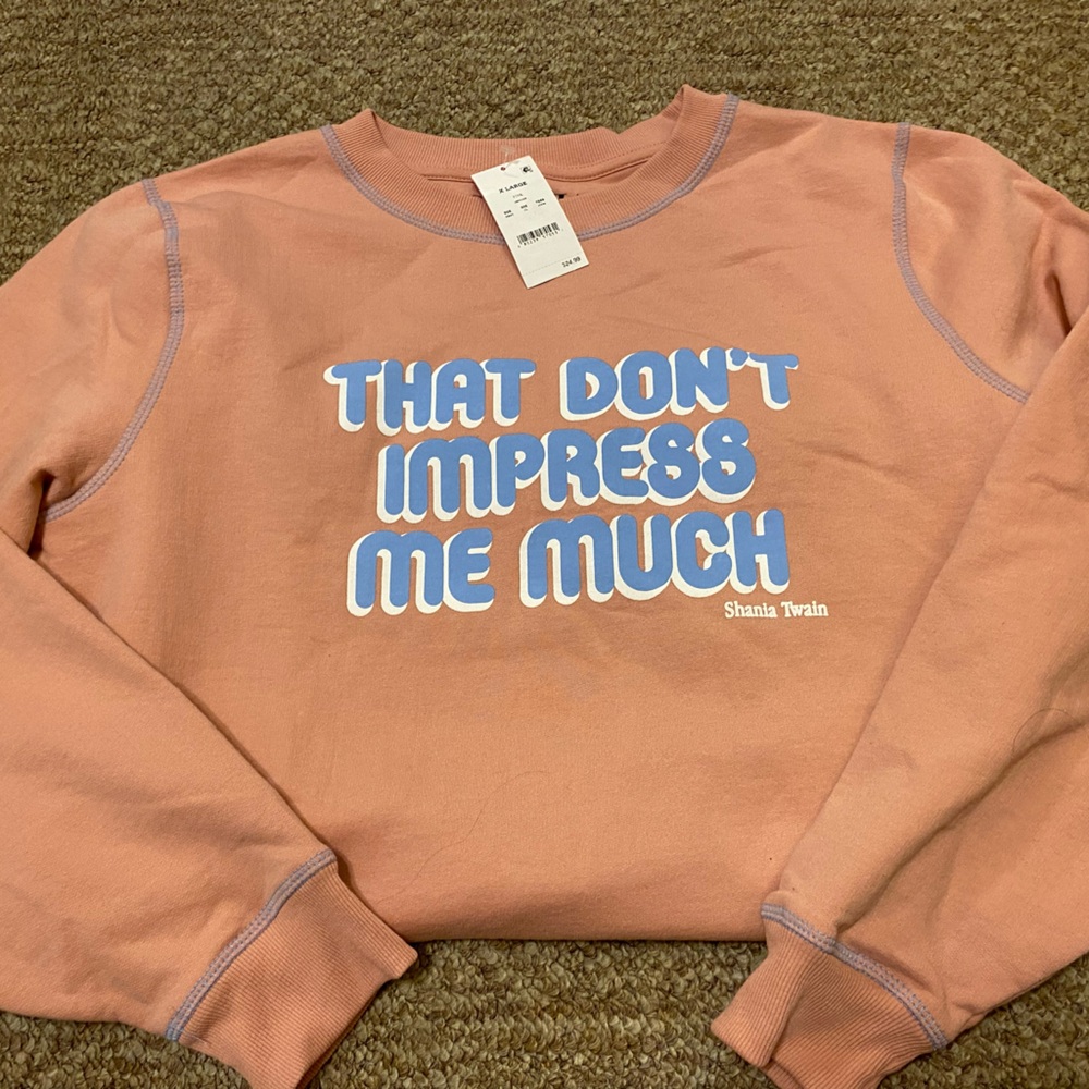 NWT Shania Twain Crewneck